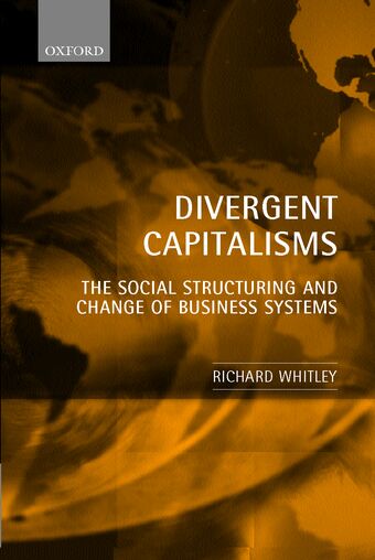 Divergent Capitalisms book cover