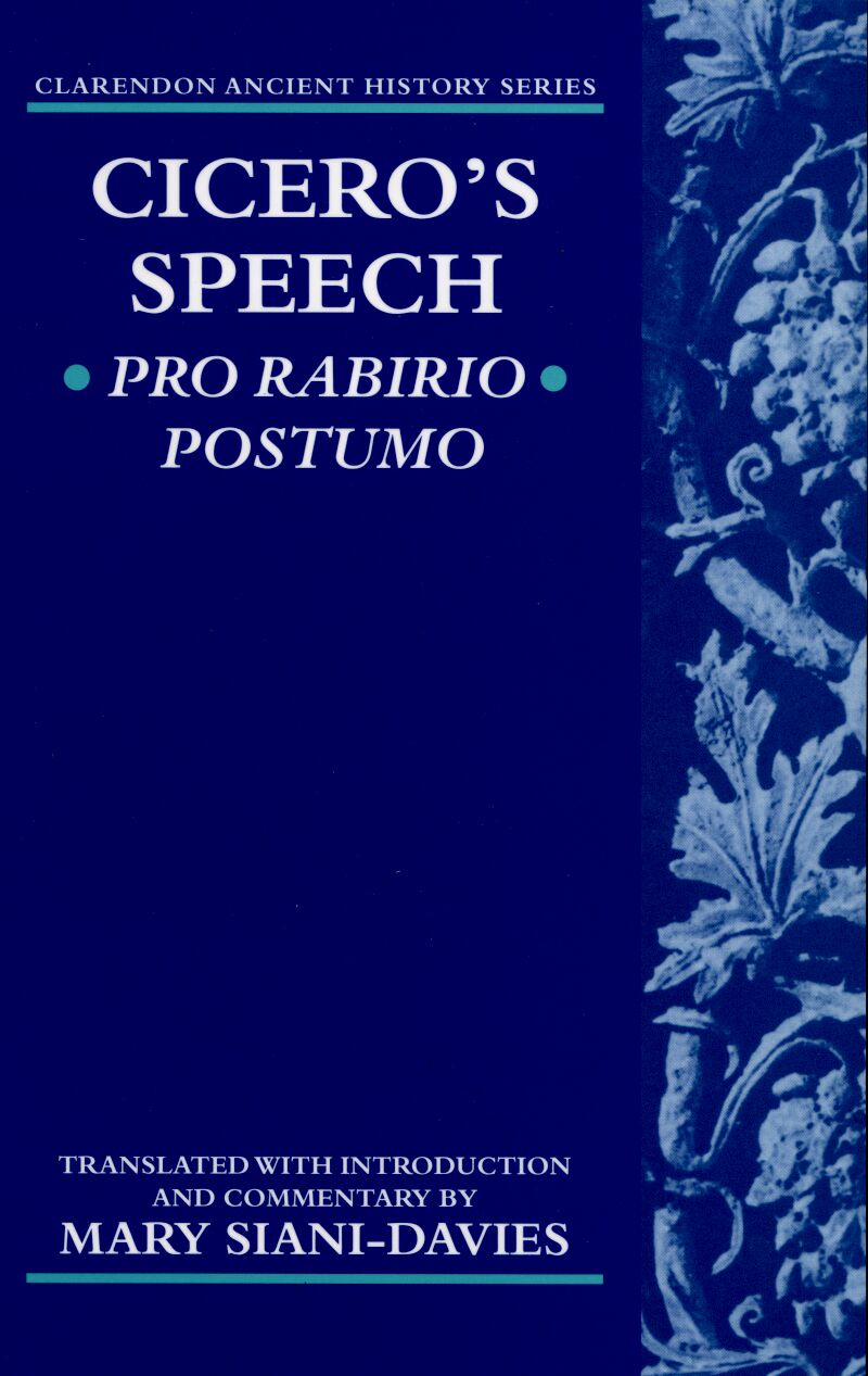 Cicero's Speech book cover