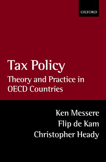 Tax Policy book cover