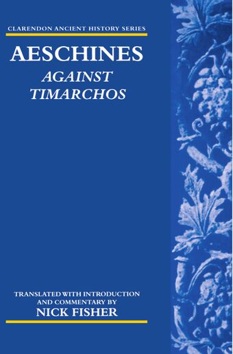 Against Timarchos book cover