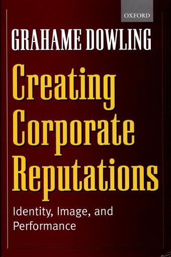 Creating Corporate Reputations book cover