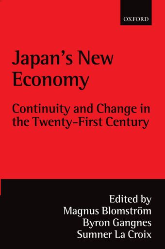 Japan's New Economy book cover
