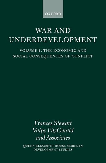 War and Underdevelopment: Volume 1 book cover