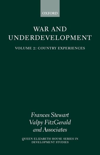 War and Underdevelopment: Volume 2 book cover