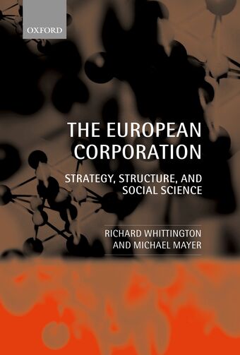 The European Corporation book cover