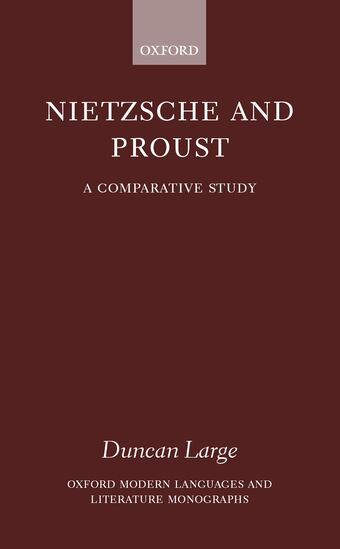 Nietzsche and Proust book cover