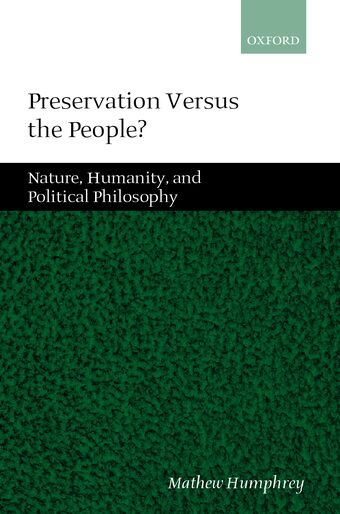 Preservation Versus the People book cover