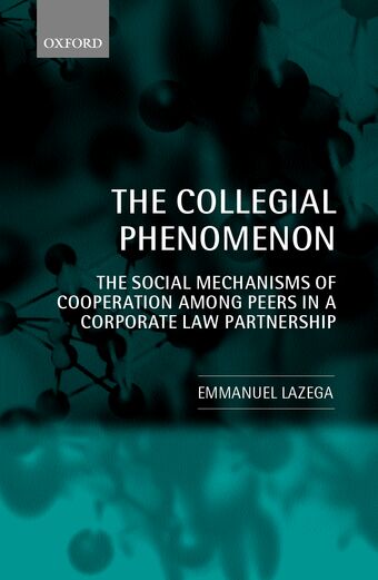 The Collegial Phenomenon book cover