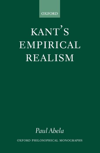 Kant's Empirical Realism book cover