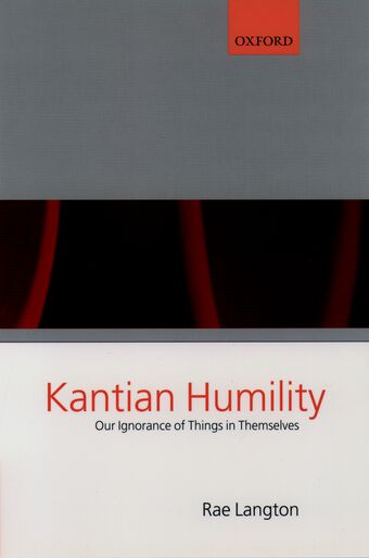 Kantian Humility book cover