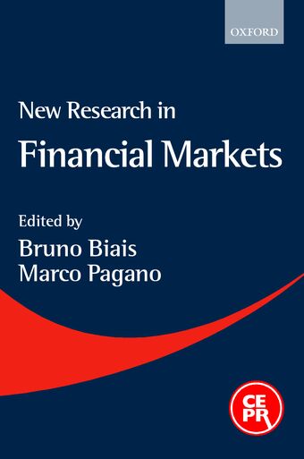 New Research in Financial Markets book cover