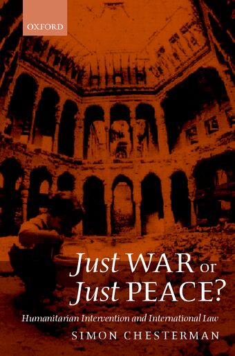 Just War or Just Peace? book cover