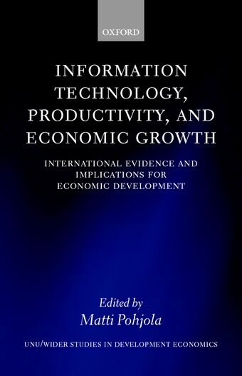 Information Technology, Productivity and Economic Growth International book cover