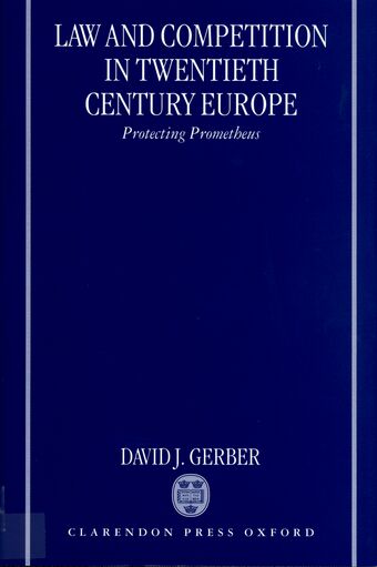 Law and Competition in Twentieth-Century Europe book cover