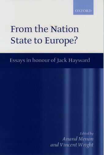 From the Nation State to Europe book cover