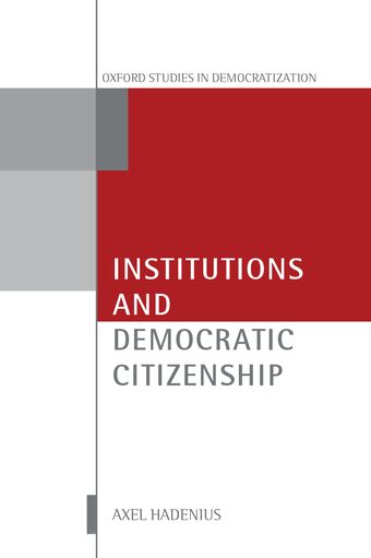 Institutions and Democratic Citizenship book cover