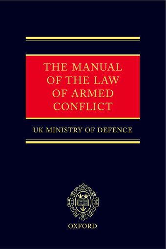 The Manual of the Law of Armed Conflict book cover