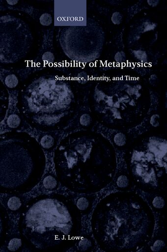 Possibility of Metaphysics book cover