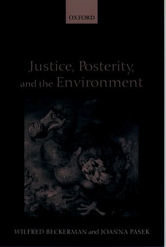 Justice, Posterity, and the Environment book cover