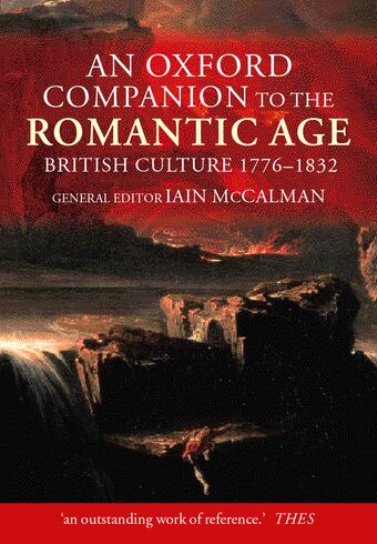 An Oxford Companion to the Romantic Age book cover