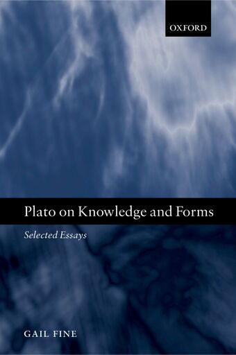 Plato on Knowledge and Forms book cover