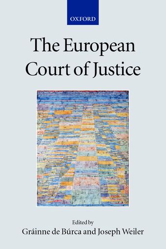 The European Court of Justice book cover
