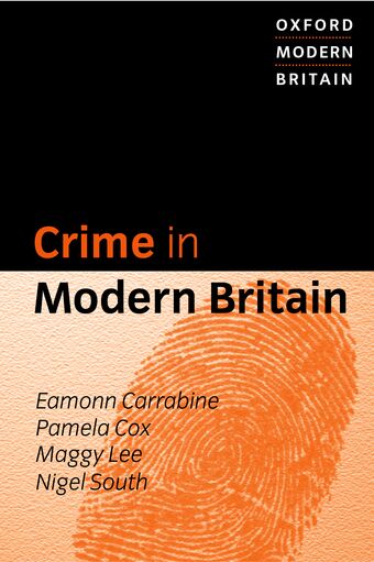 Crime in Modern Britain book cover