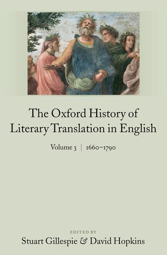 The Oxford History of Literary Translation in English book cover