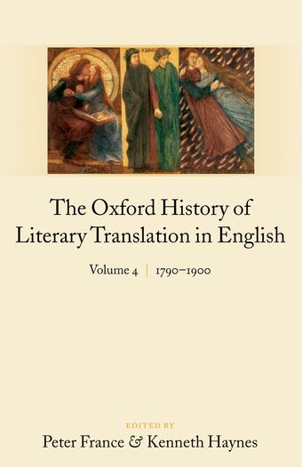 The Oxford History of Literary Translation in English book cover