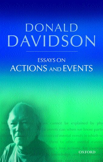 Essays on Actions and Events book cover