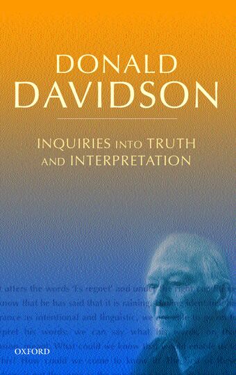 Inquiries Into Truth and Interpretation book cover