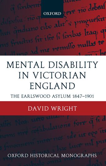 Mental Disability in Victorian England book cover