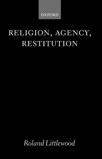 Religion, Agency, Restitution book cover