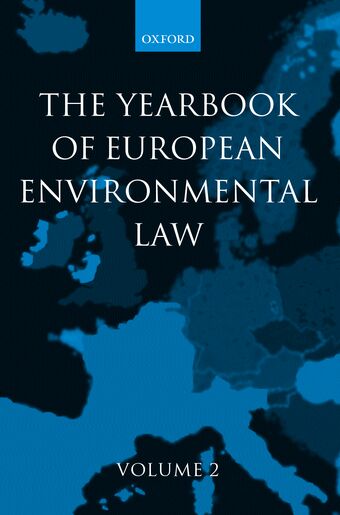 Yearbook of European Environmental Law, Volume 2 book cover