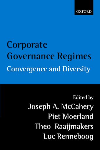Corporate Governance Regimes book cover