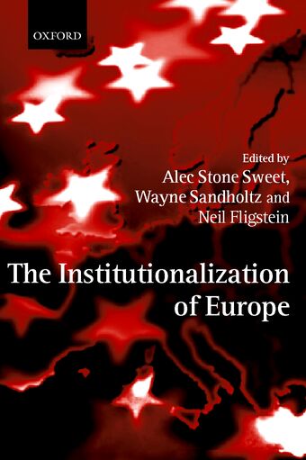 The Intitutionalization of Europe book cover