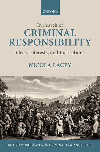 In Search of Criminal Responsibility book cover