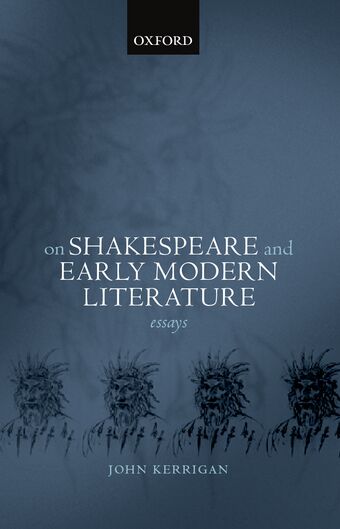 On Shakespeare and Early Modern Literature book cover