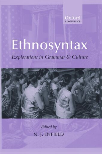 Ethnosyntax book cover