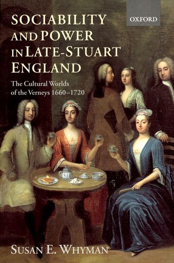 Sociability and Power in Late Stuart England book cover