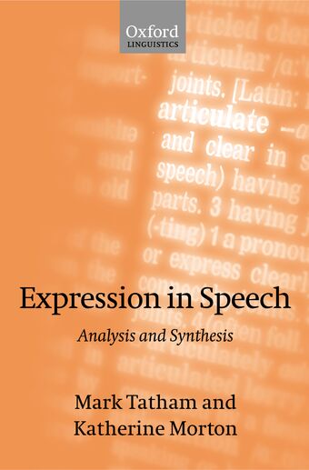 Expression in Speech book cover