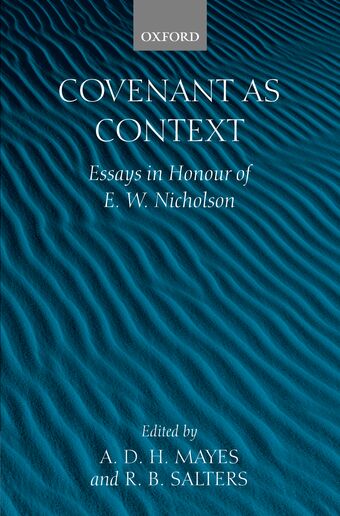 Covenant as Context book cover