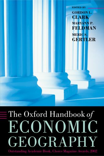 Oxford Handbook of Economic Geography book cover