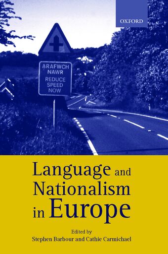 Language and Nationalism In Europe book cover