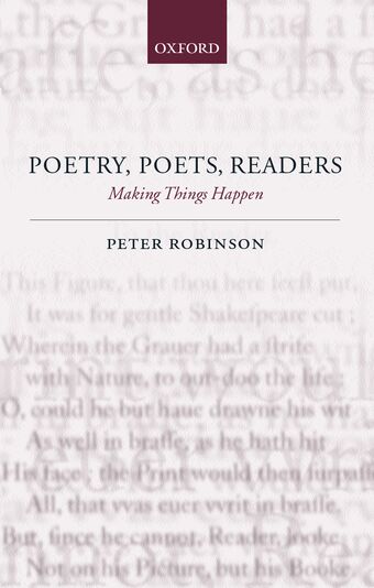 Poetry, Poets, Readers book cover
