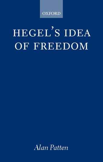 Hegels Idea of Freedom book cover
