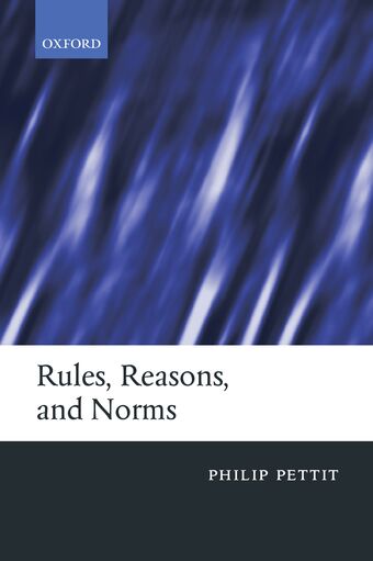 Rules, Reasons, and Norms book cover
