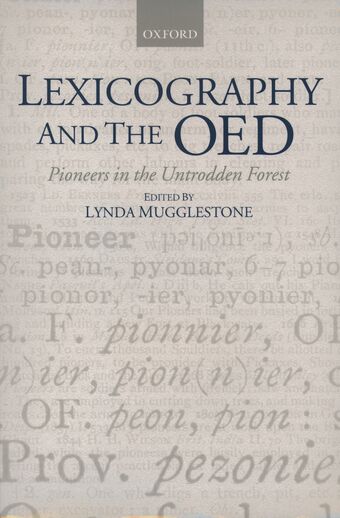 Lexicography and the OED book cover