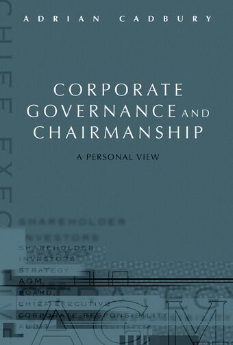 Corporate Governance and Chairmanship book cover