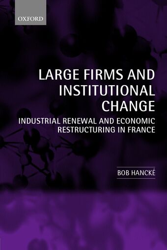 Large Firms and Institutional Change book cover